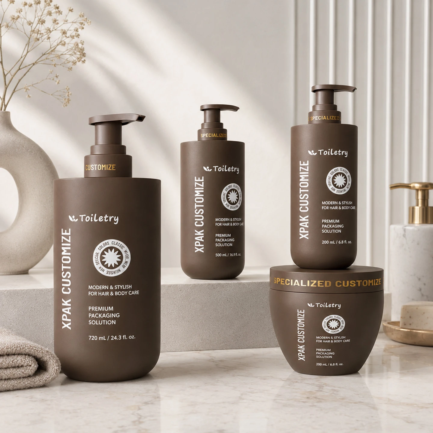 Stylish Shampoo And Conditioner Bottles best