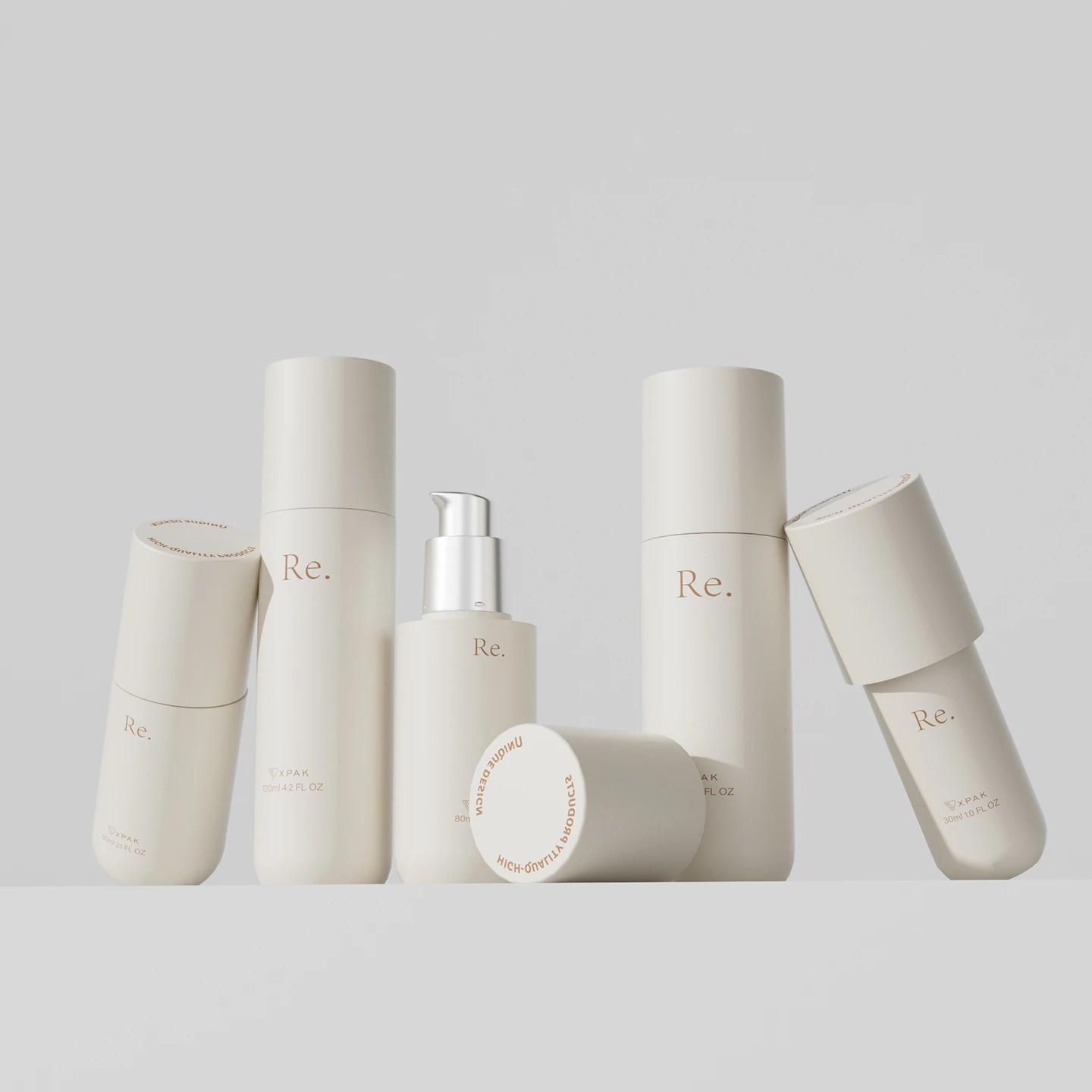 Cosmetic Lotion Bottle