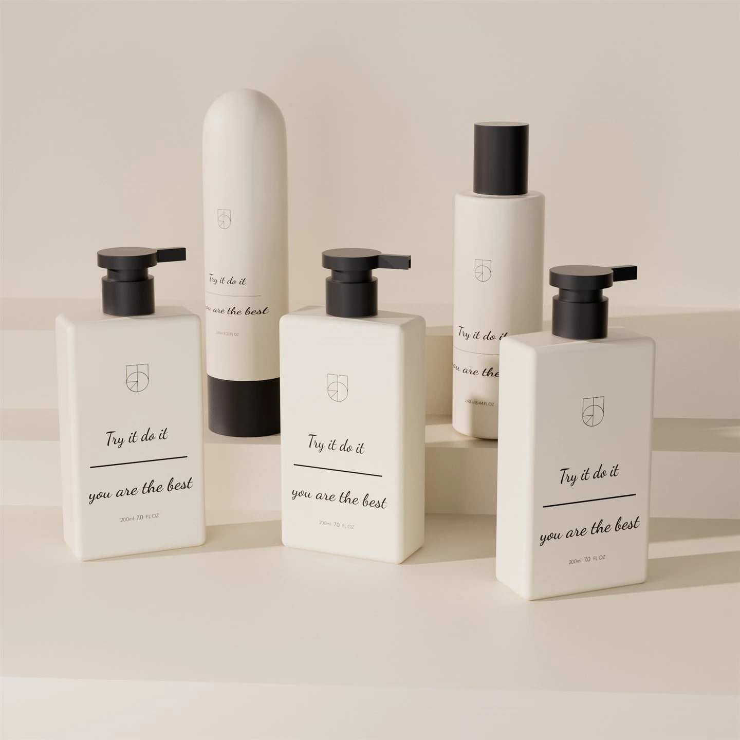 HDPE Lotion Bottle