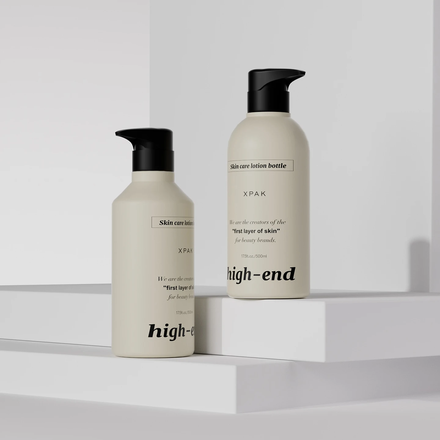 Plastic Bottles for Shampoo and Conditioner
